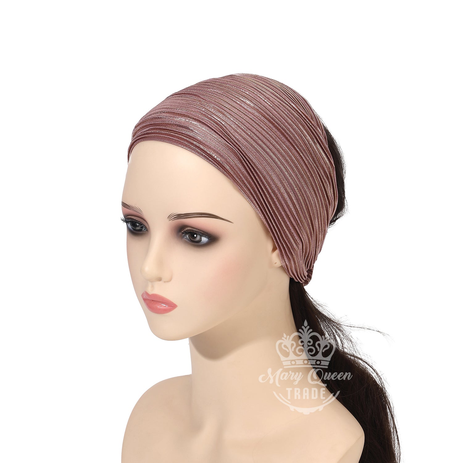 Bandes de cheveux nouées