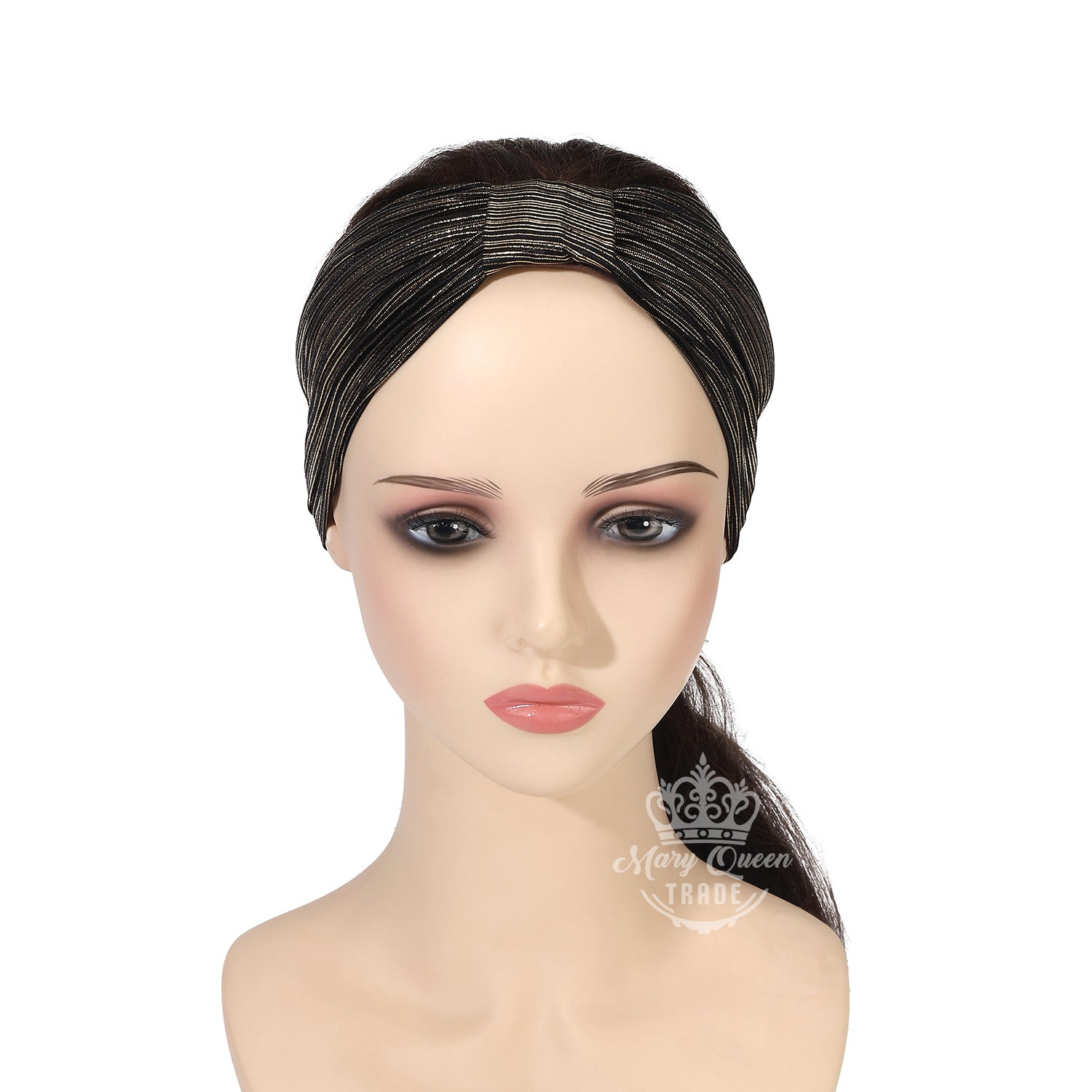 Bandes de cheveux nouées