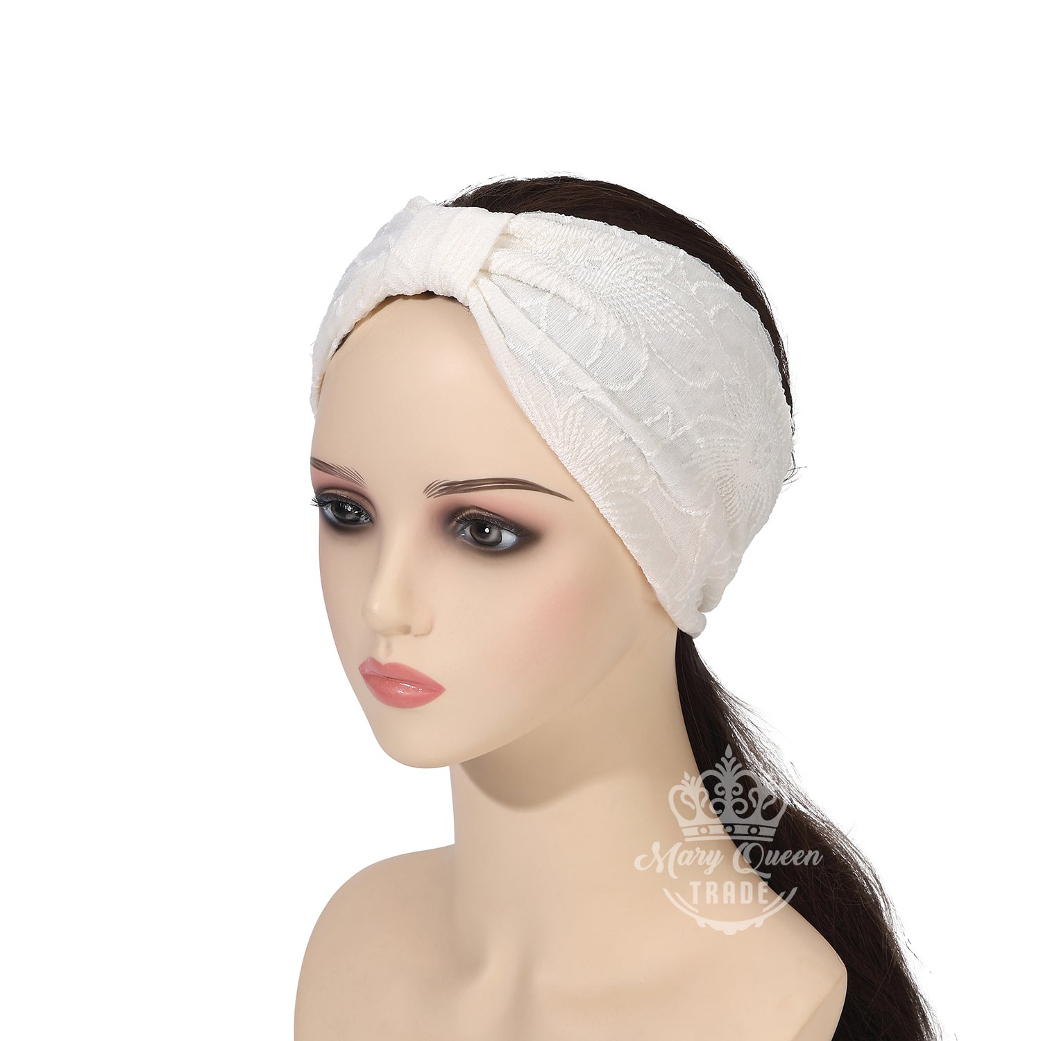 Bandes de cheveux nouées