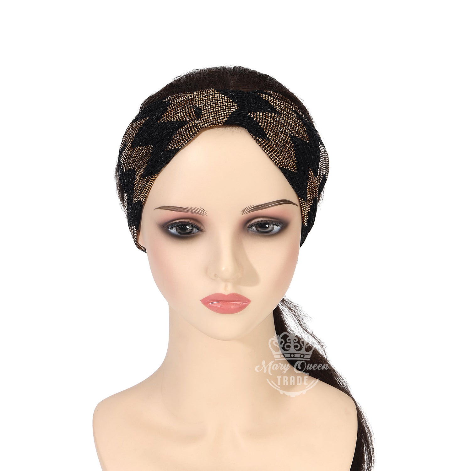 Bandes de cheveux nouées