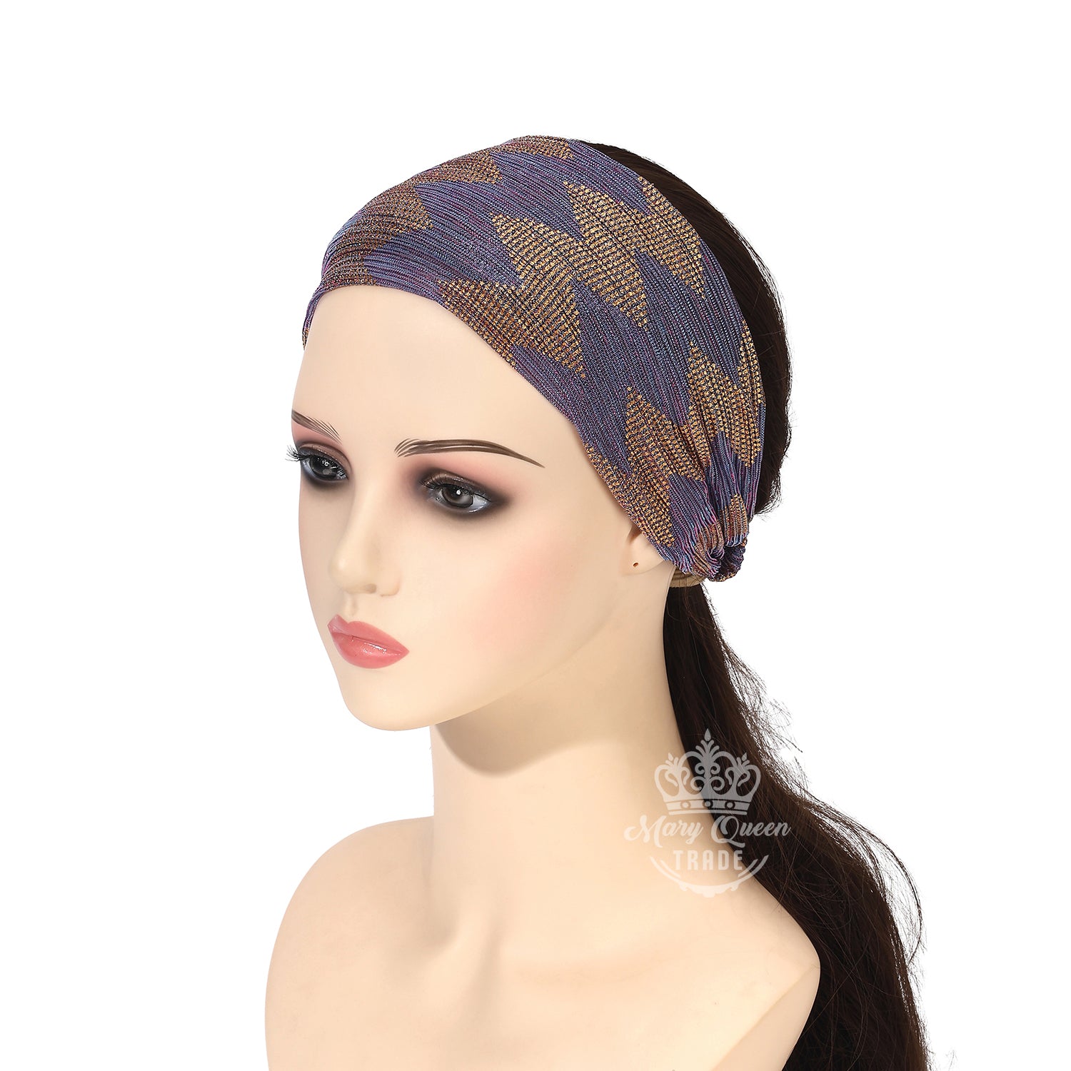 Bandes de cheveux nouées