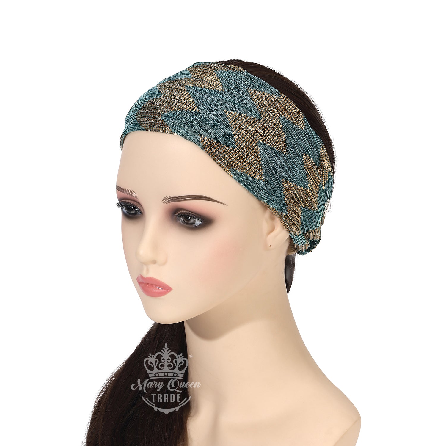 Bandes de cheveux nouées