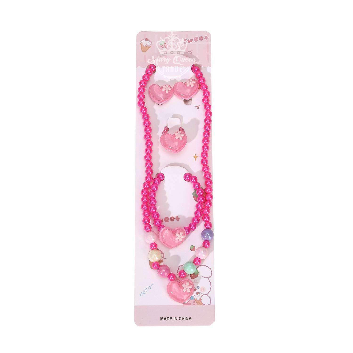 Beaded Necklace Braclet Ring