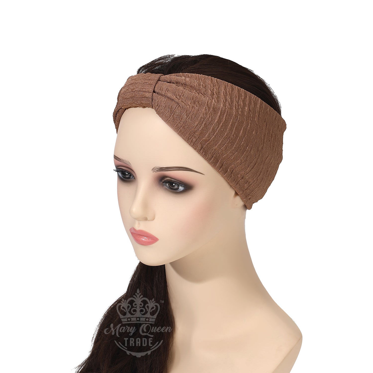 Bandes de cheveux nouées