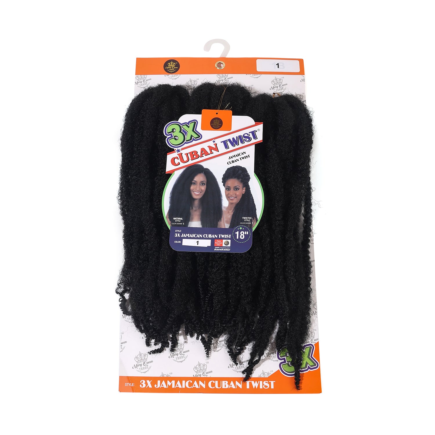 3X Jamaican Cuban Twist 18" - Wholesale