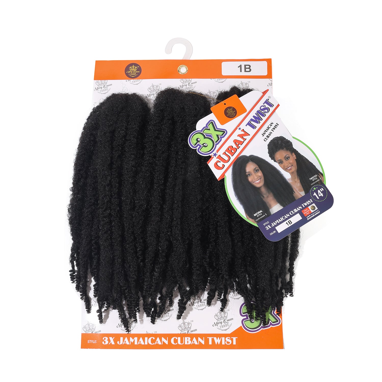 3x Jamaican Cuban Twist 14" - Wholesale