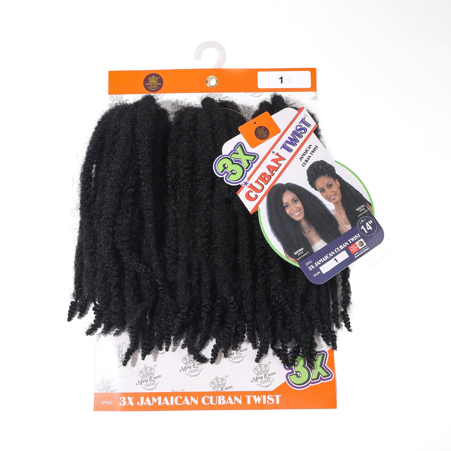 3x Jamaican Cuban Twist 14" - Wholesale