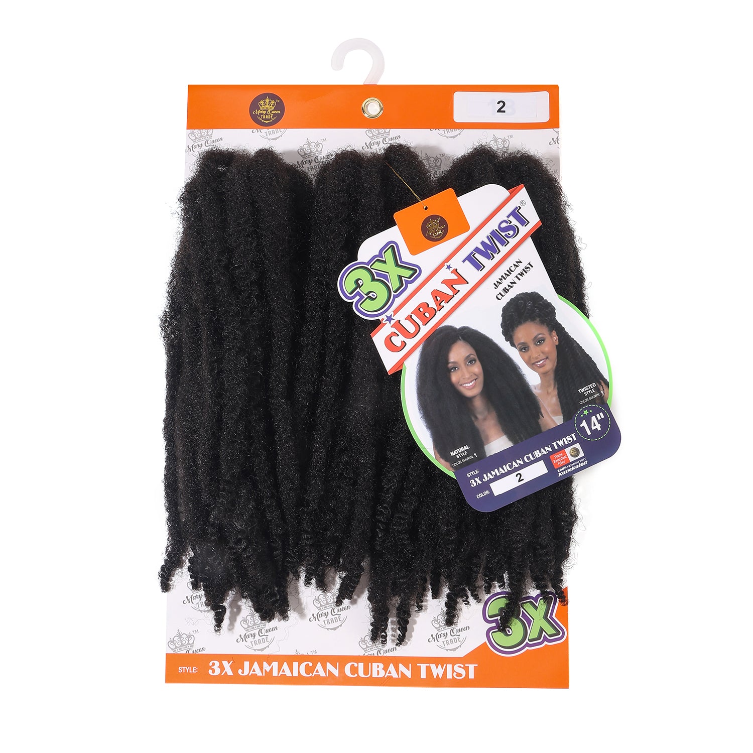 3x Jamaican Cuban Twist 14" - Wholesale
