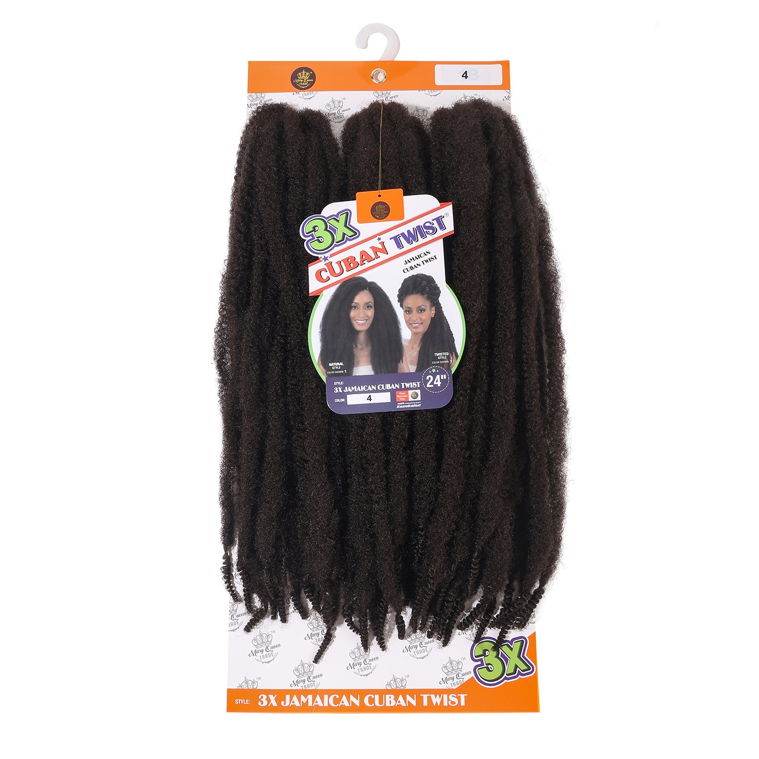 3x Jamaican Cuban Twist 22" - Wholesale