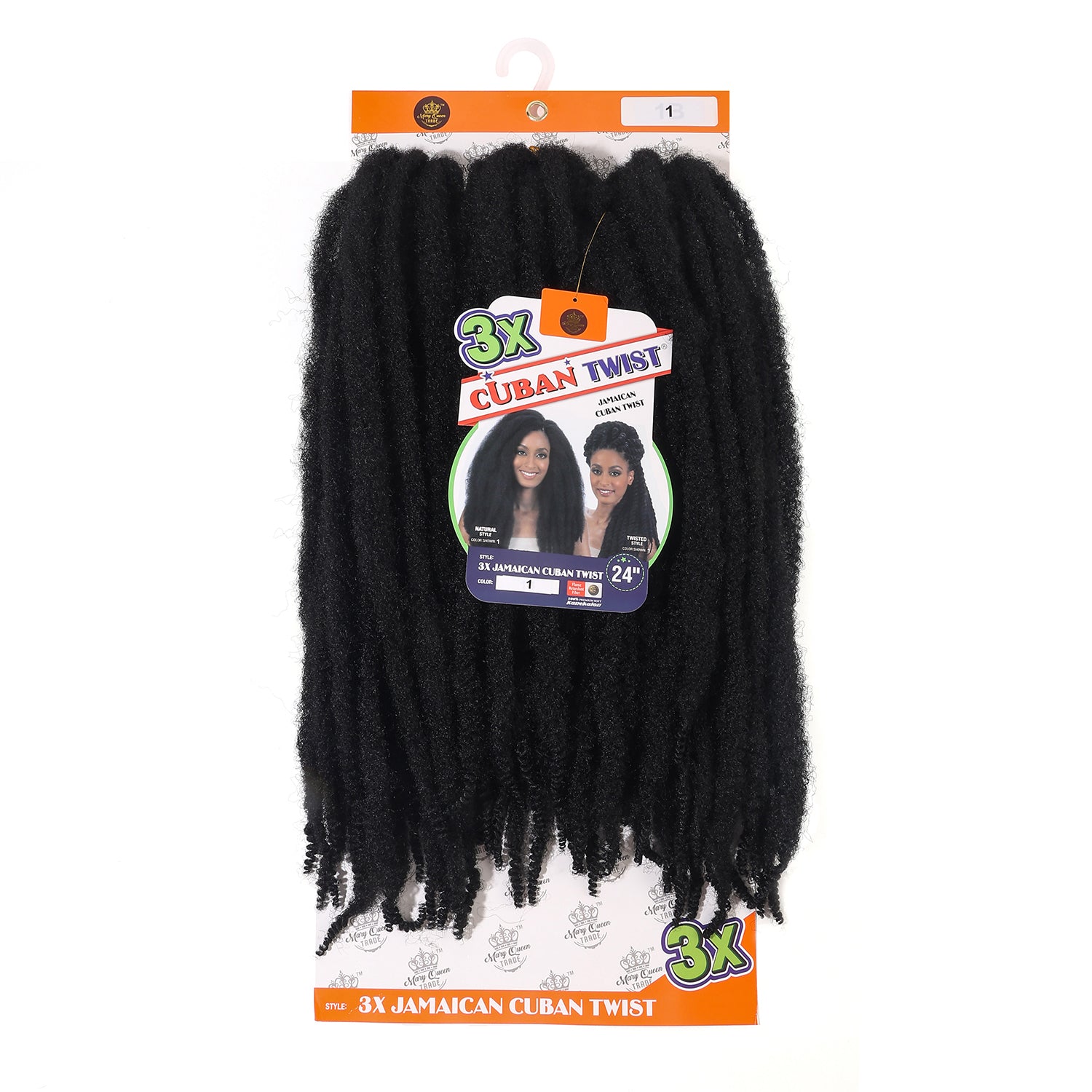 3x Jamaican Cuban Twist 22" - Wholesale