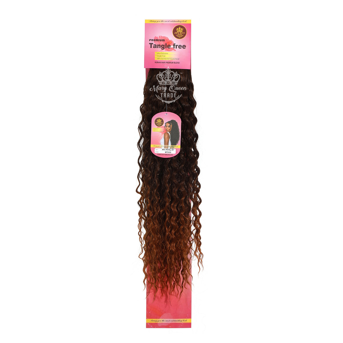 Mary Queen BioProtein™ Afro Kinky Ponytail – 24"