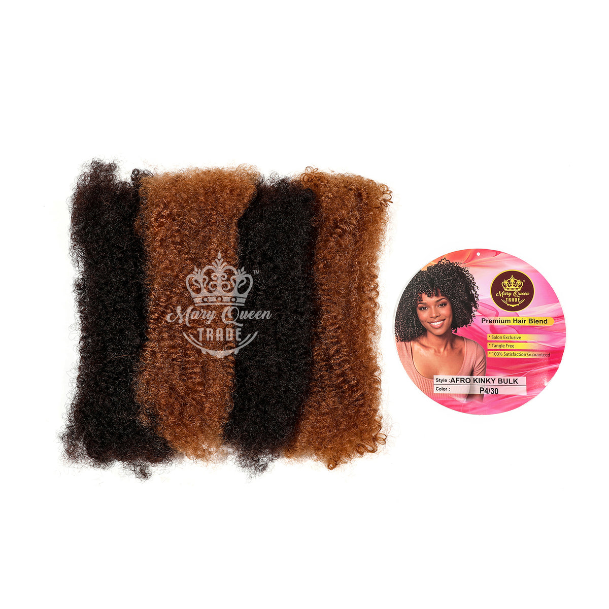 Mary Queen BioProtein™ Afro Kinky Bulk Hair