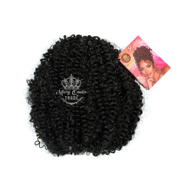 Mary Queen BioProtein™ Afro Kinky Curly Ponytail – 14"