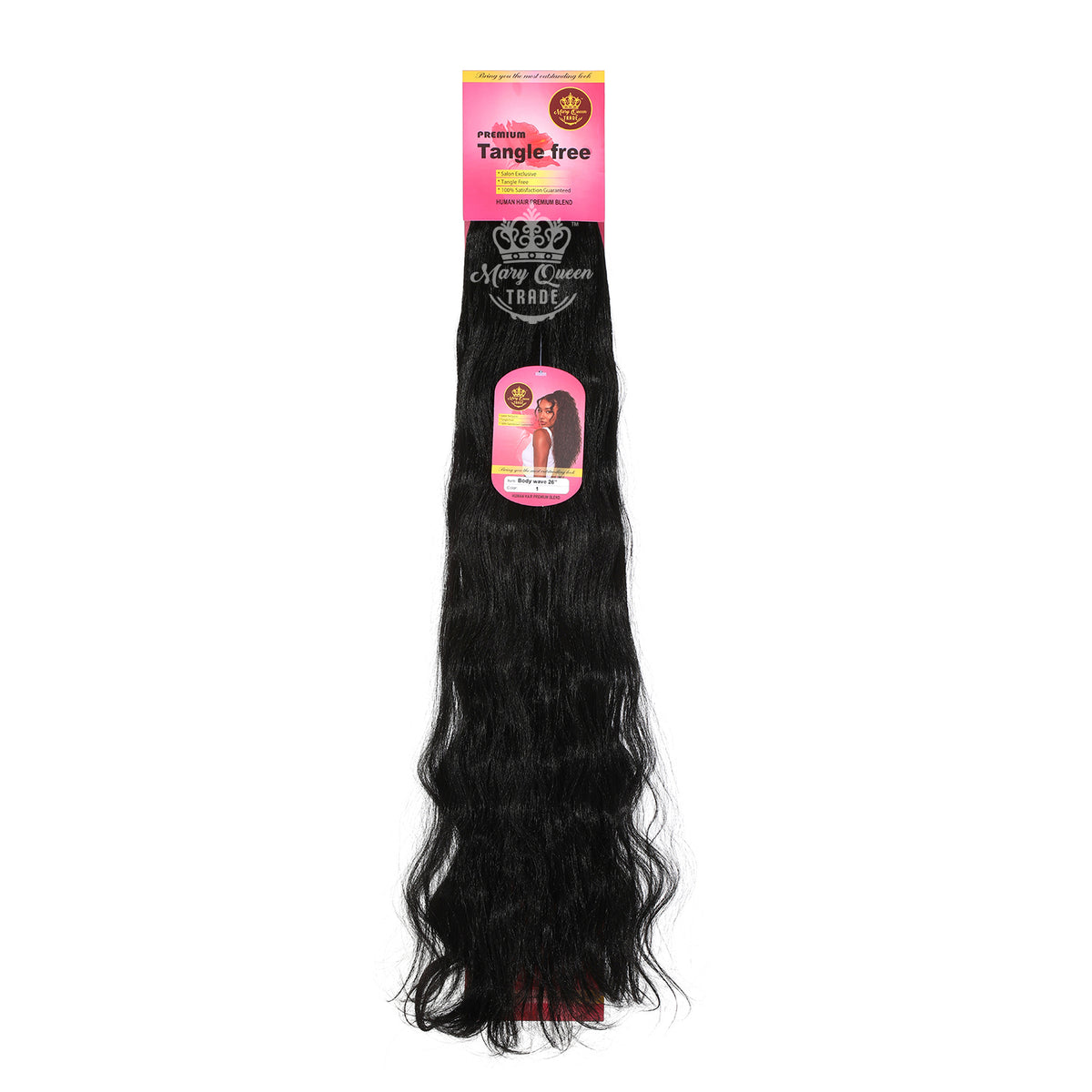Mary Queen BioProtein™ Body Wave Ponytail – 26"