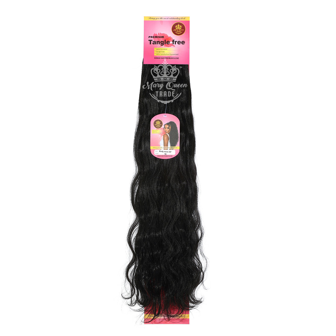 Mary Queen BioProtein™ Body Wave Ponytail – 26"