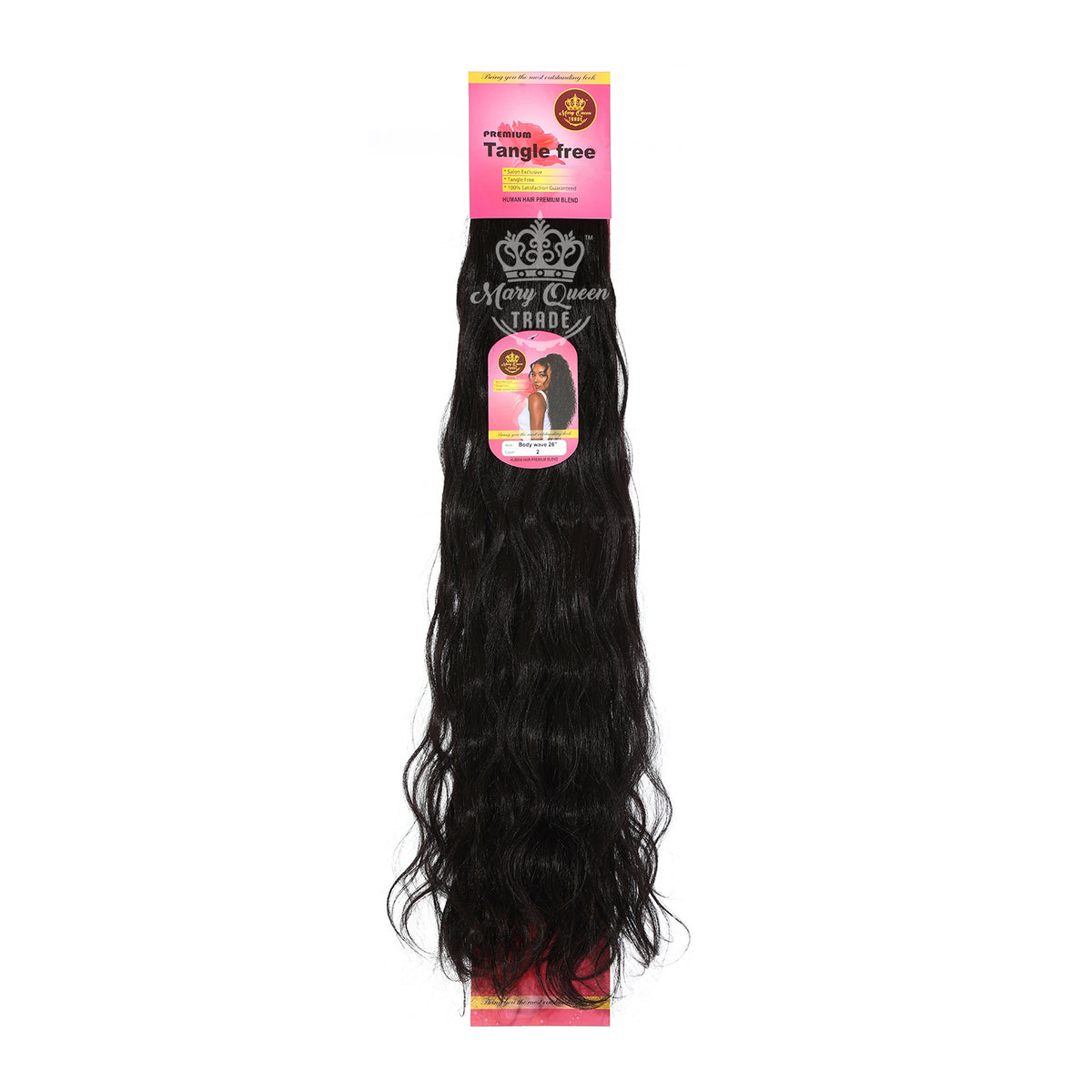 Mary Queen BioProtein™ Body Wave Ponytail – 26"