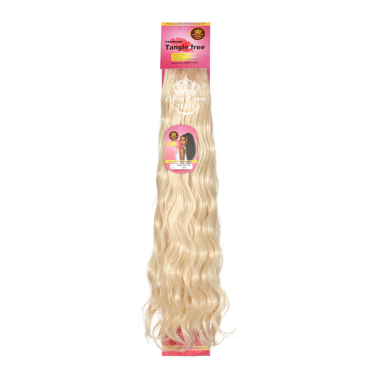 Mary Queen BioProtein™ Body Wave Ponytail – 26"