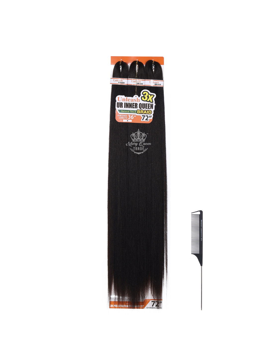 3X Pre Stretched Braid 72"