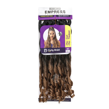 Darling Empress French Curl Braids 60 inch protective hairstyle
