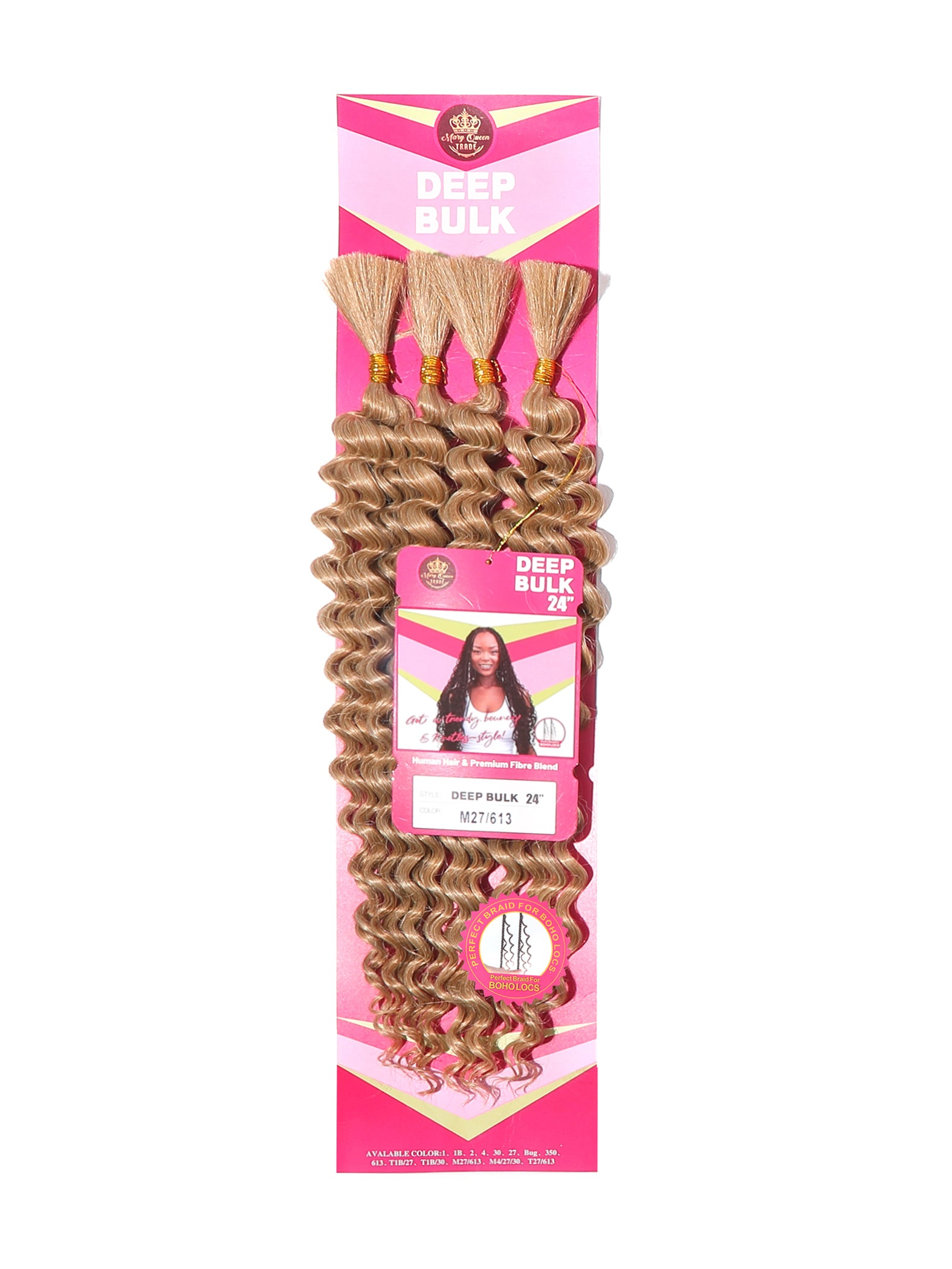 Bohemian goddess braids synthetic hair 24"