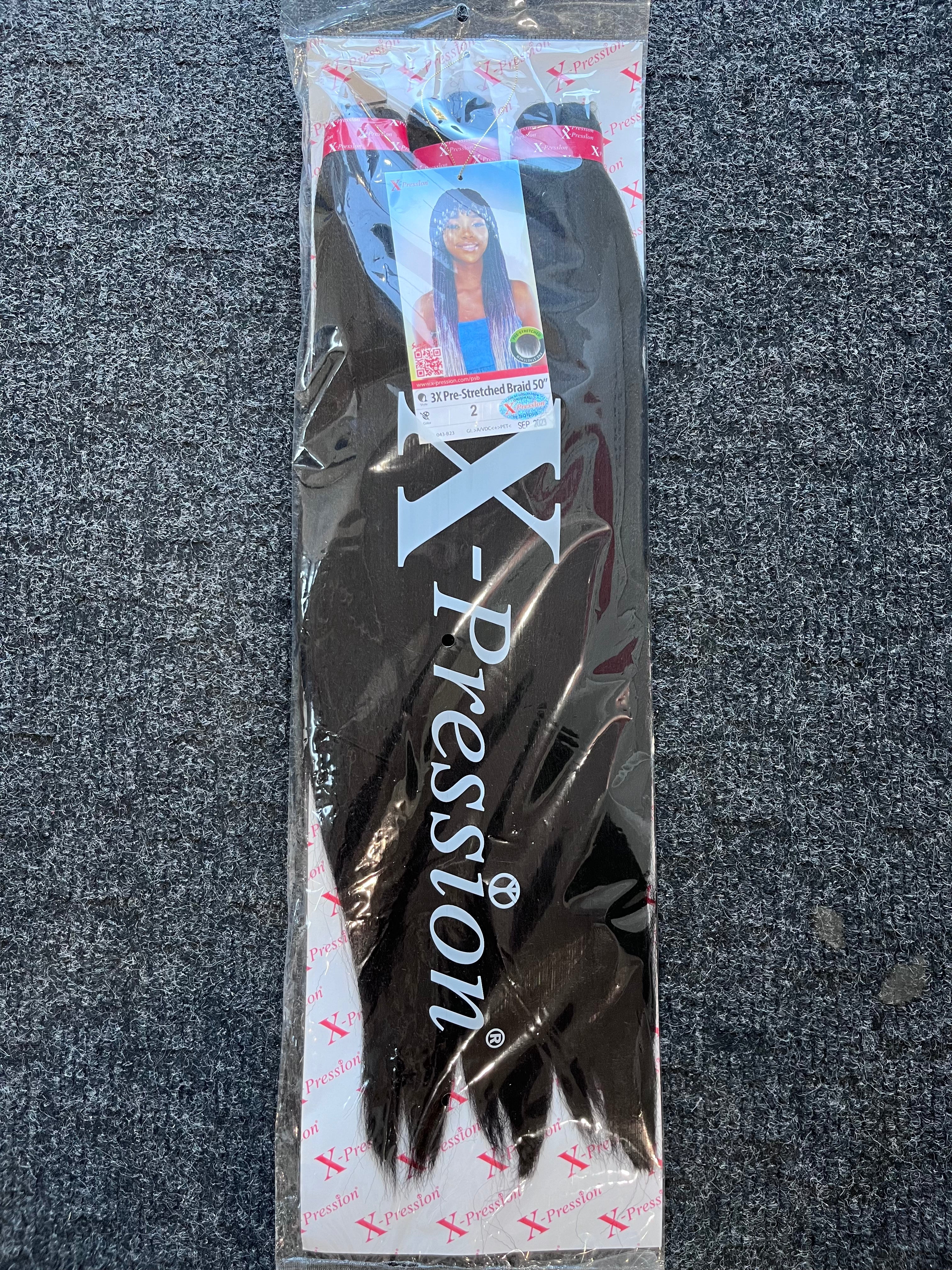 X-pression 3X Pre-Stretched Braid