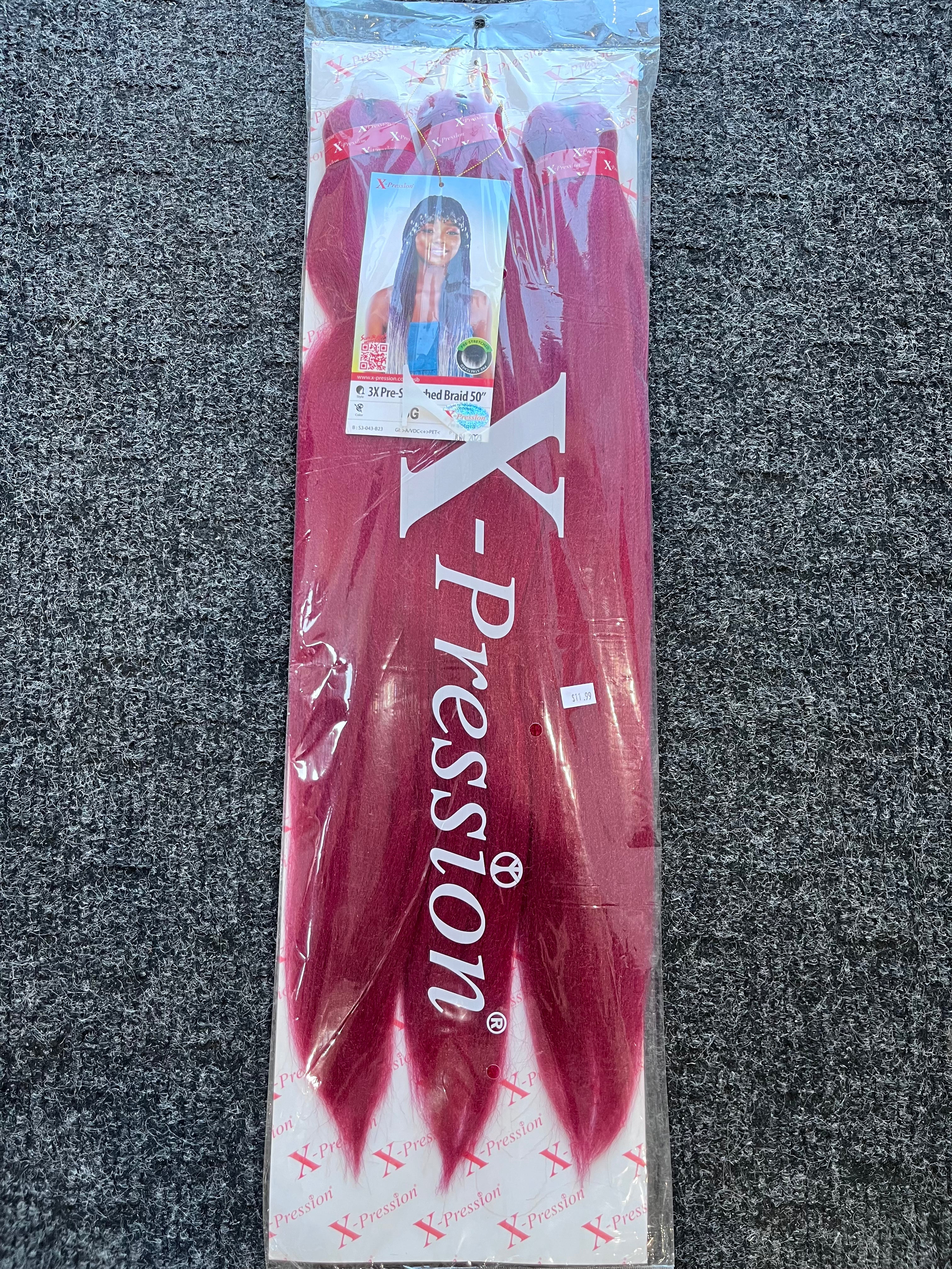 X-pression 3X Pre-Stretched Braid