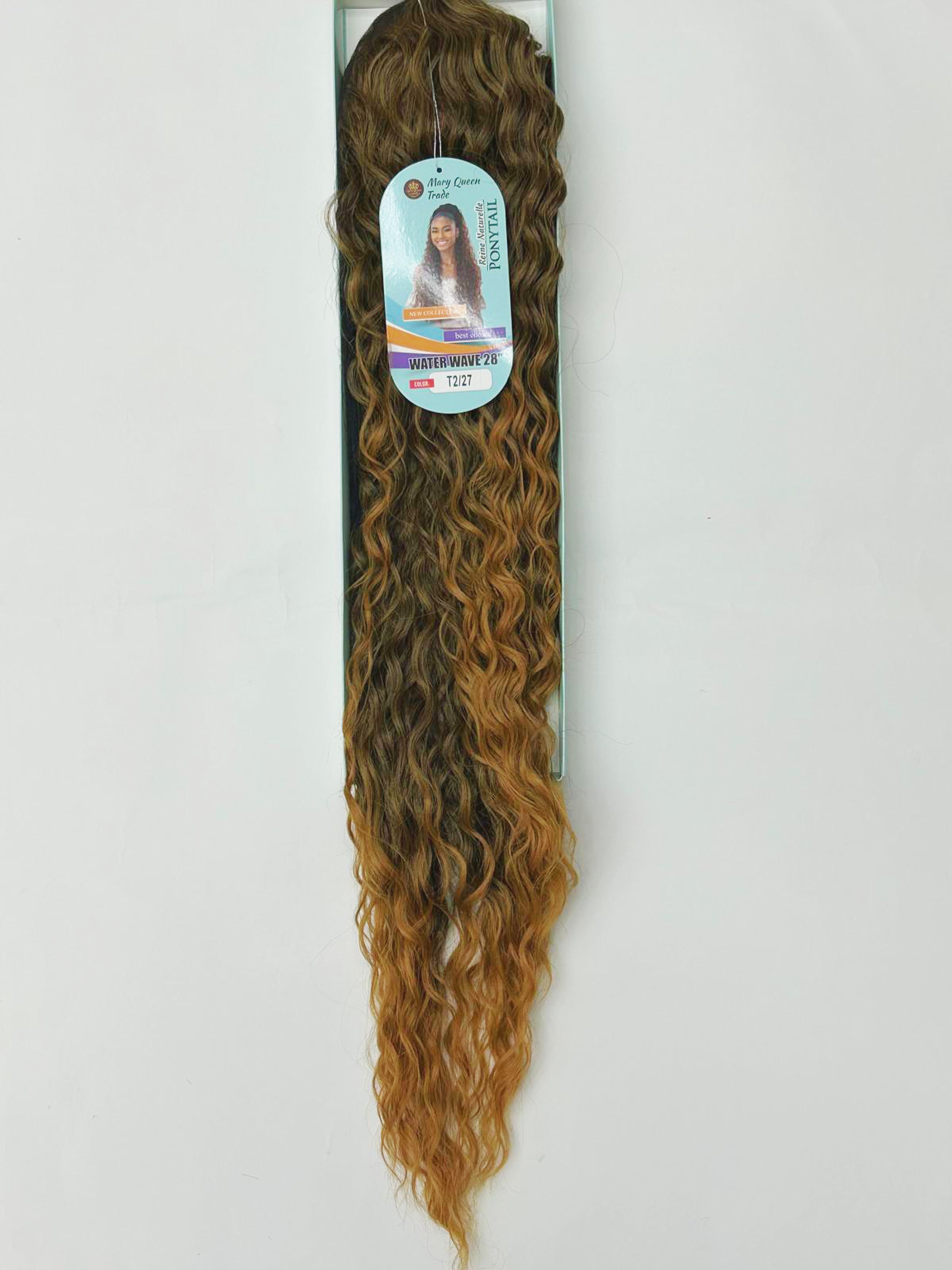 Water Wave Ponytail 28"