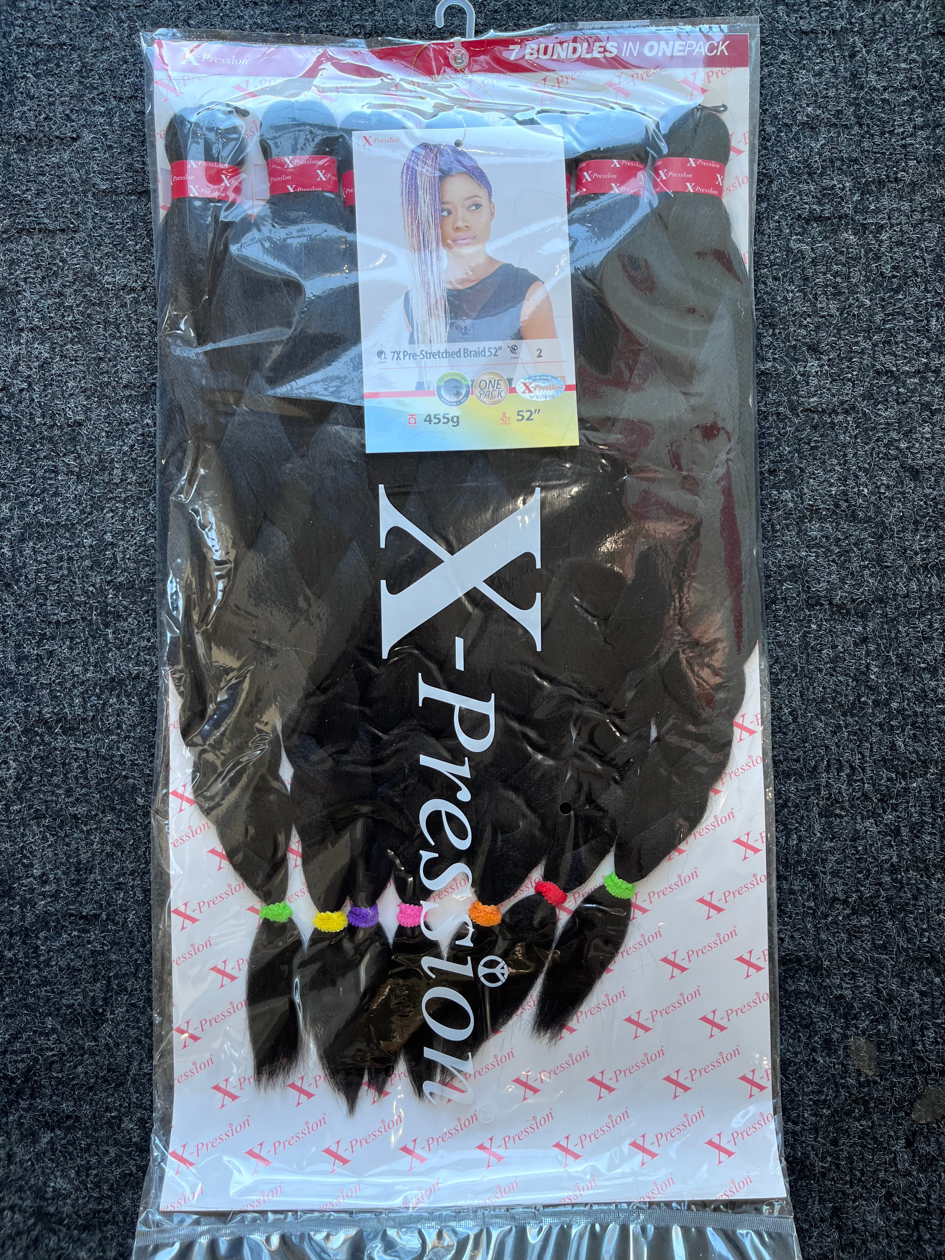7X -Pre Stretched Braid 52″
