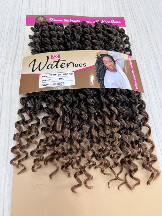 3X Water Locs 12"