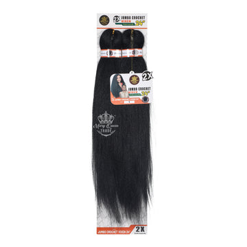Packaged hair extensions with 'Mary Queen' branding on a white background