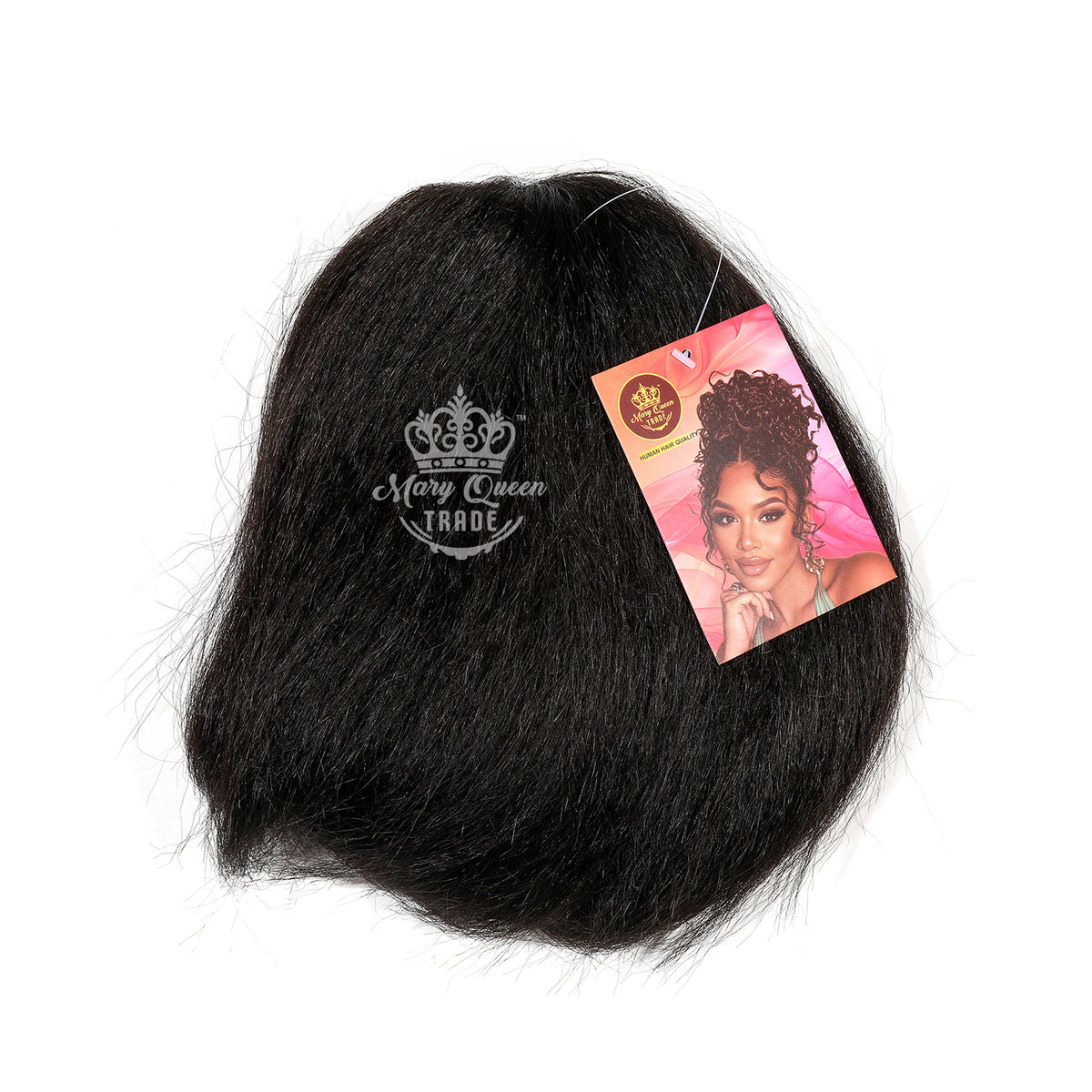 Mary Queen BioProtein™ Kinky Curly Ponytail – 10"