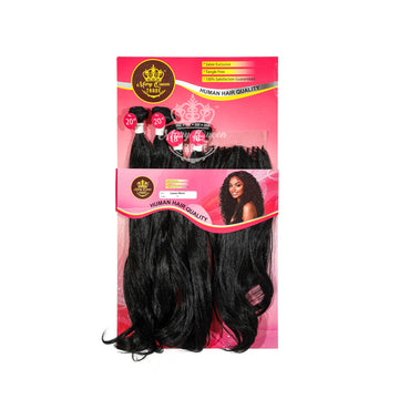 Mary Queen BioProtein™ Loose Wave 4-Bundle Set with Closure – 18"–20"