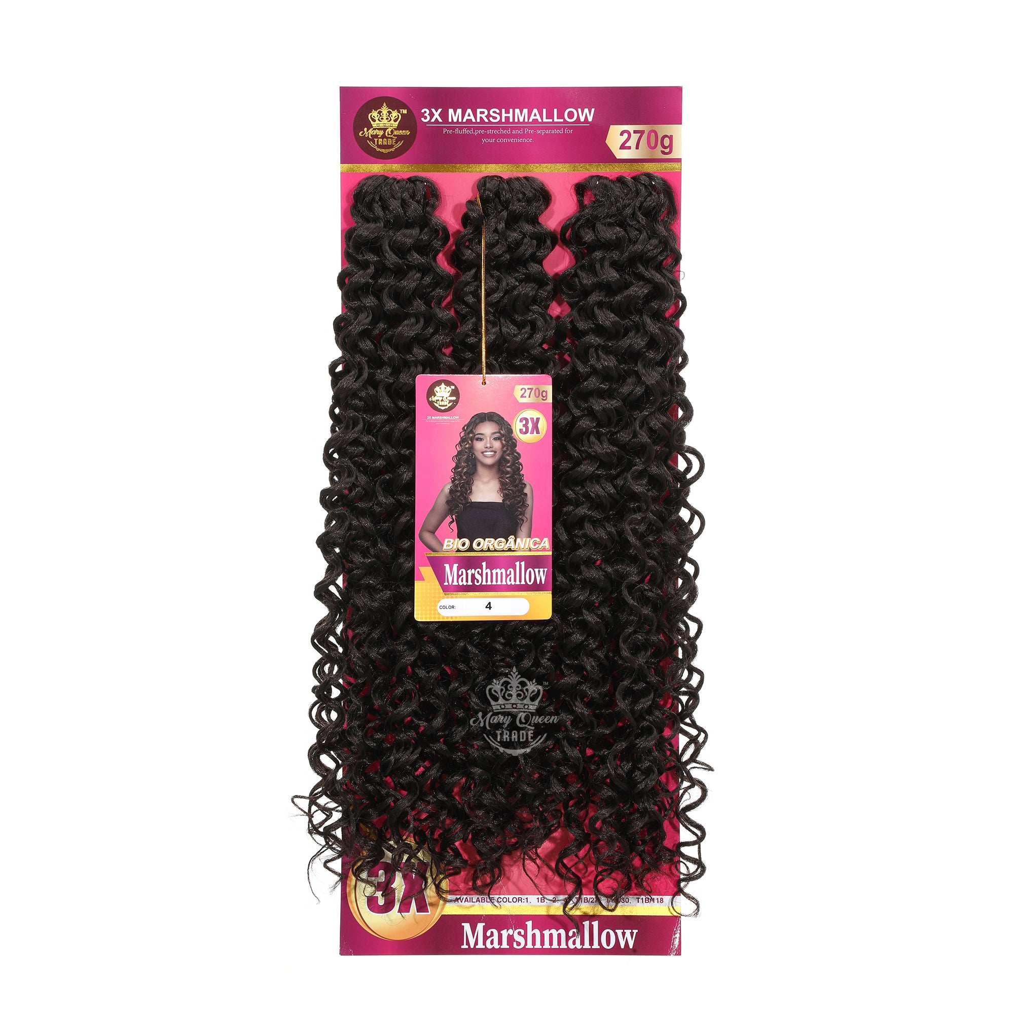 3X Tresses de Guimauve 270g
