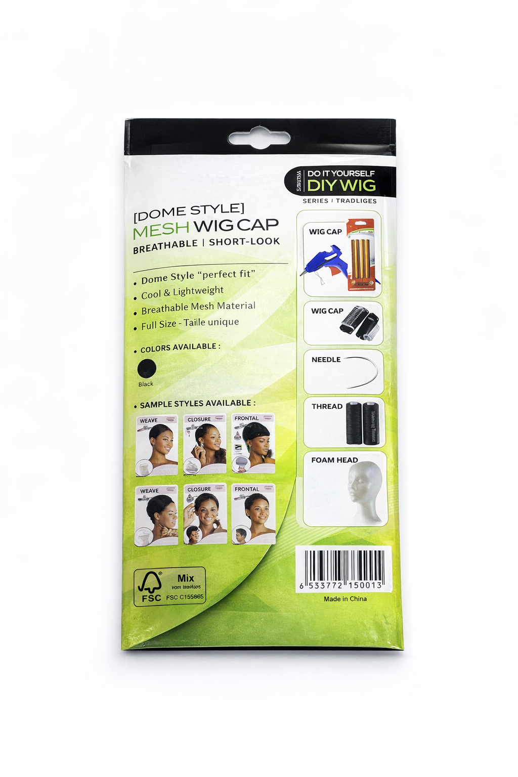 Dome Style Mesh Wig Cap – DIY Series - Wholesale