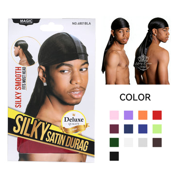 Silky Satin Durag (12 Pieces) - Wholesale