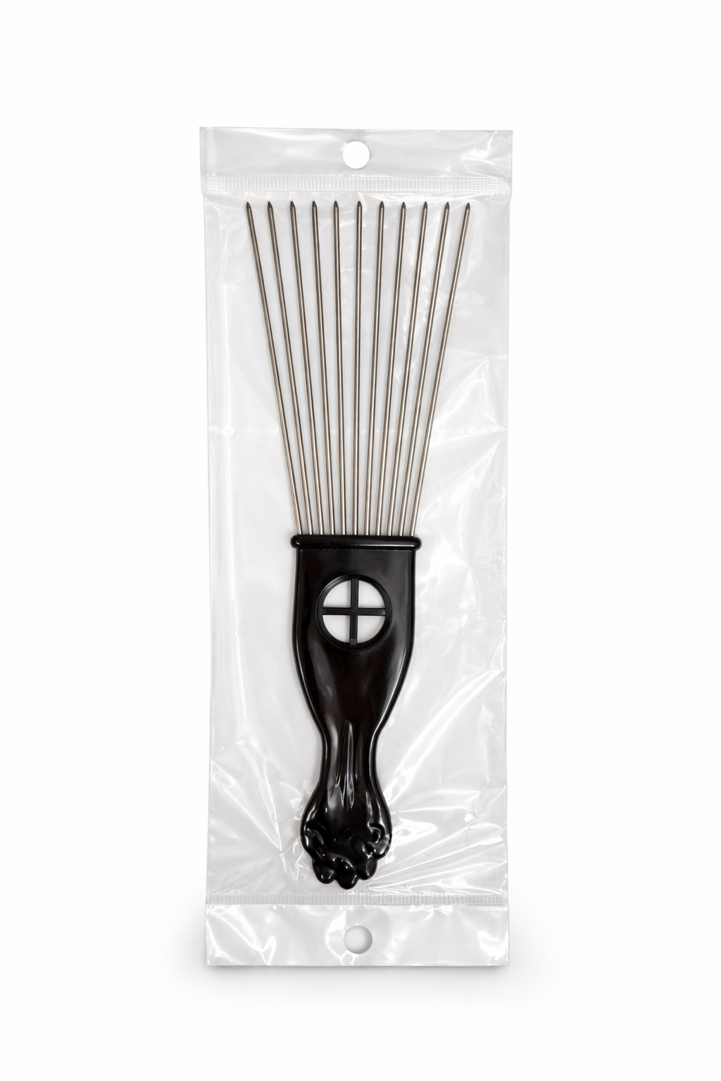 Stainless Steel Metal Afro Hair Pick Comb – Volume & Styling