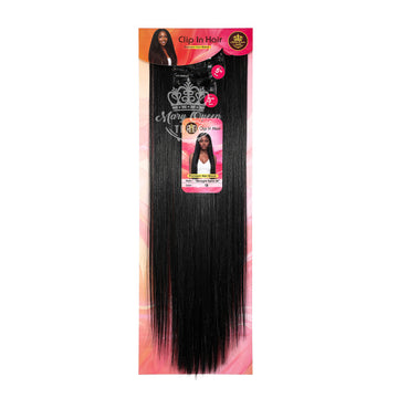Mary Queen BioProtein™ Straight 9-Piece Clip-In Hair – 24"