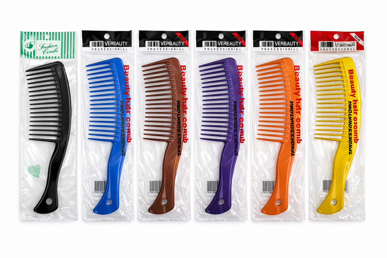 Wide Tooth Fashion Comb – Detangling Hair Comb