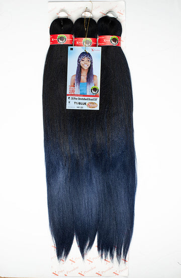 Tresse pré-étirée 3X 40" 50" 60"