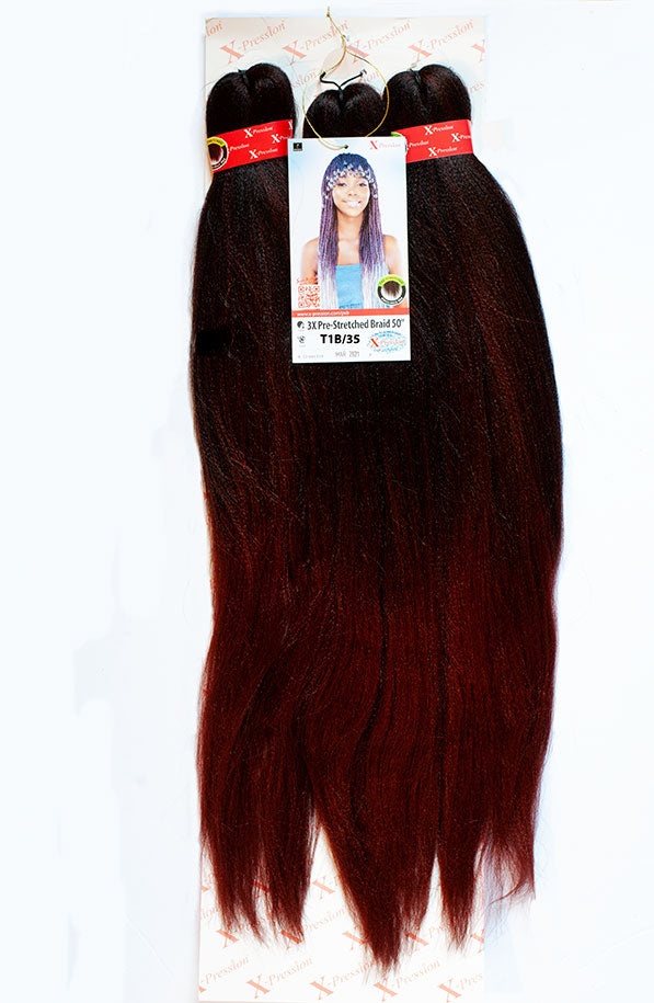X-pression 3X Pre-Stretched Braid