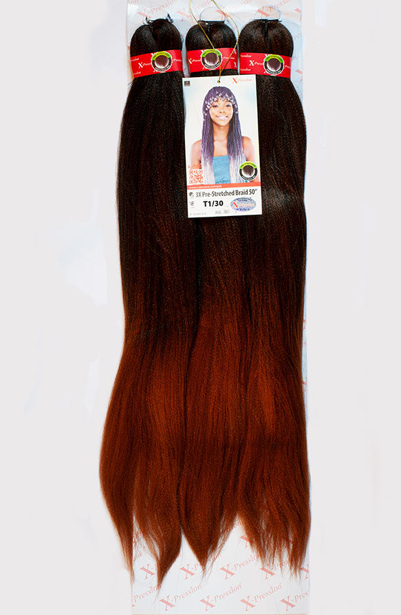 X-pression 3X Pre-Stretched Braid