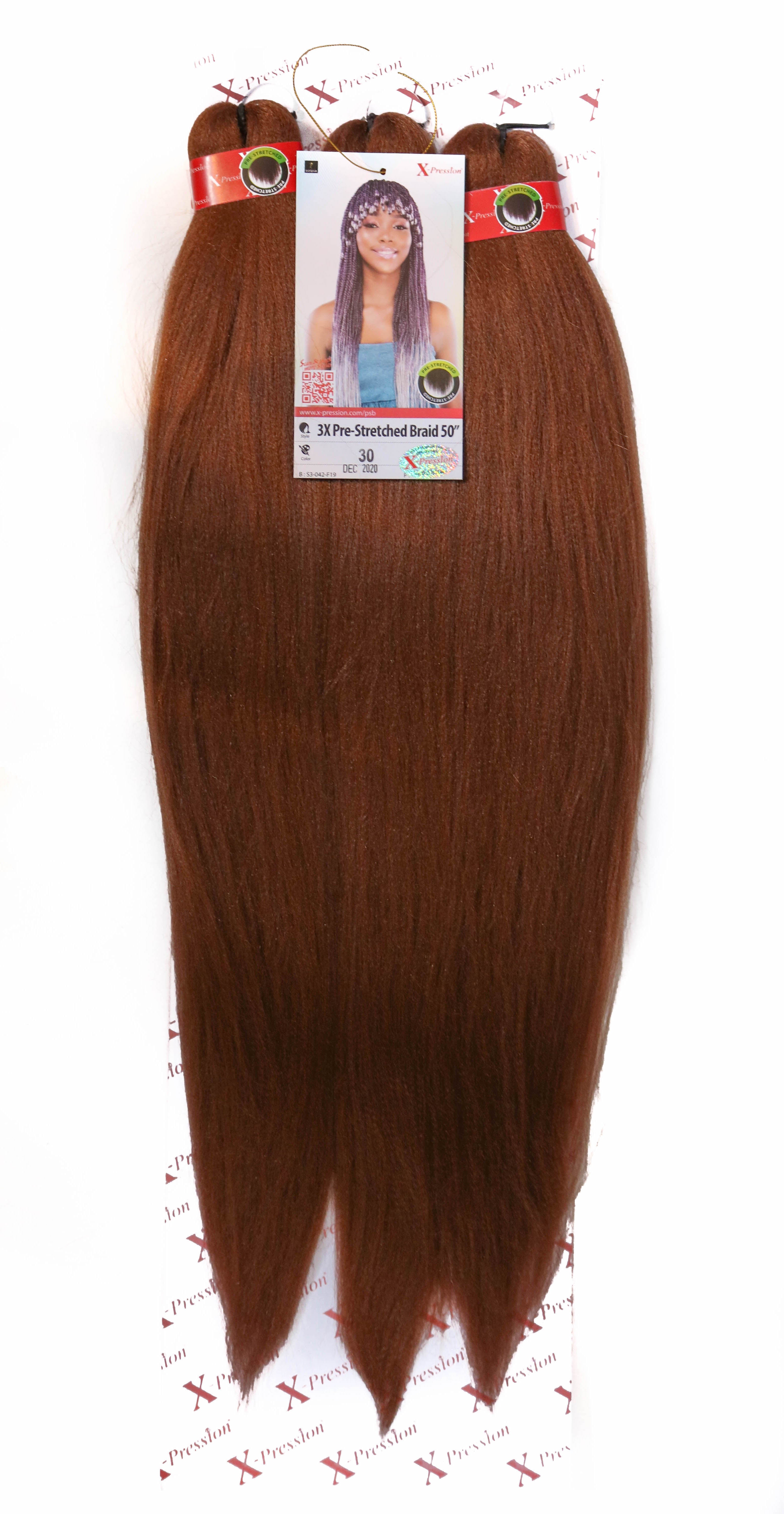X-pression 3X Pre-Stretched Braid