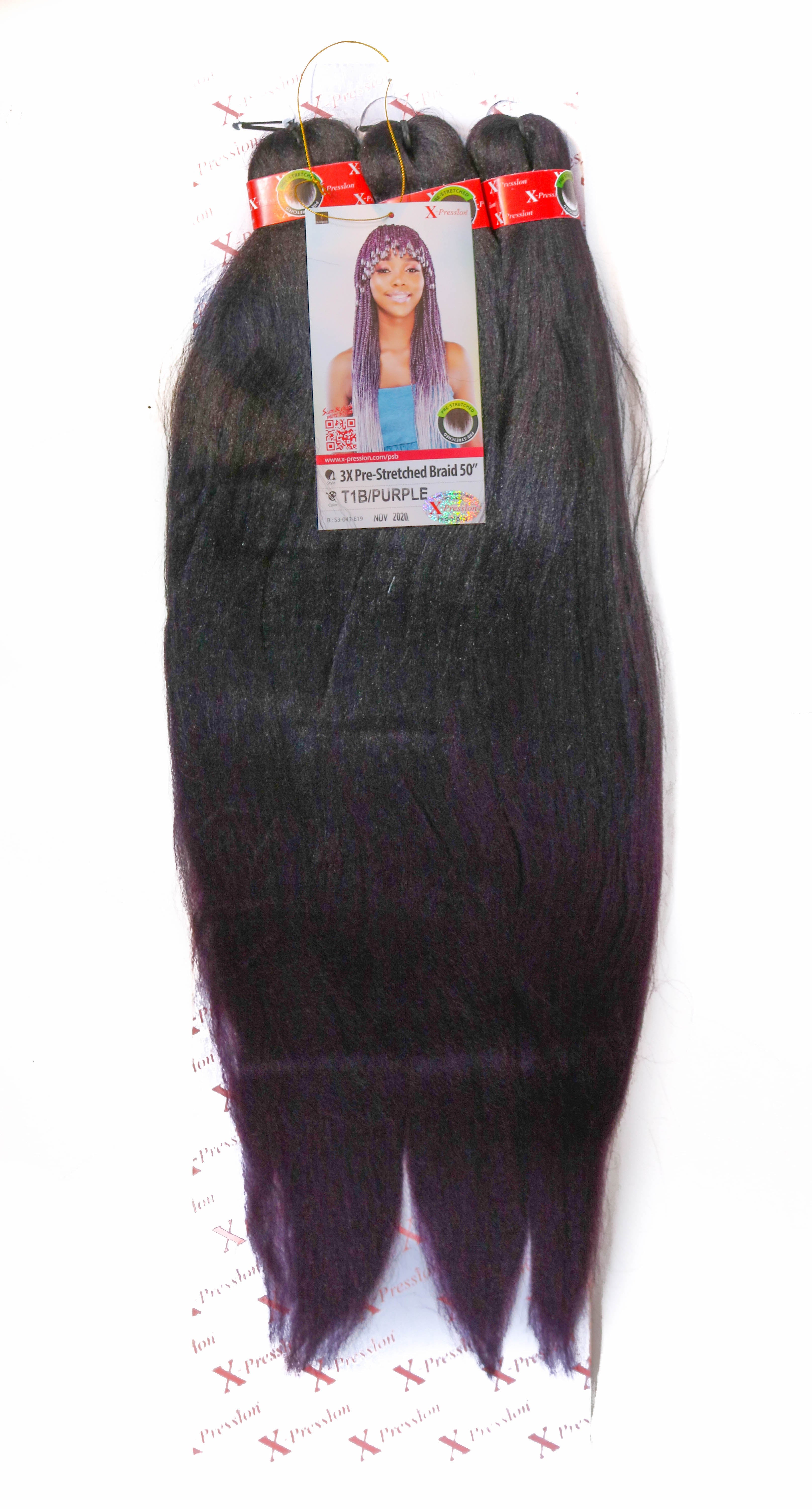 X-pression 3X Pre-Stretched Braid